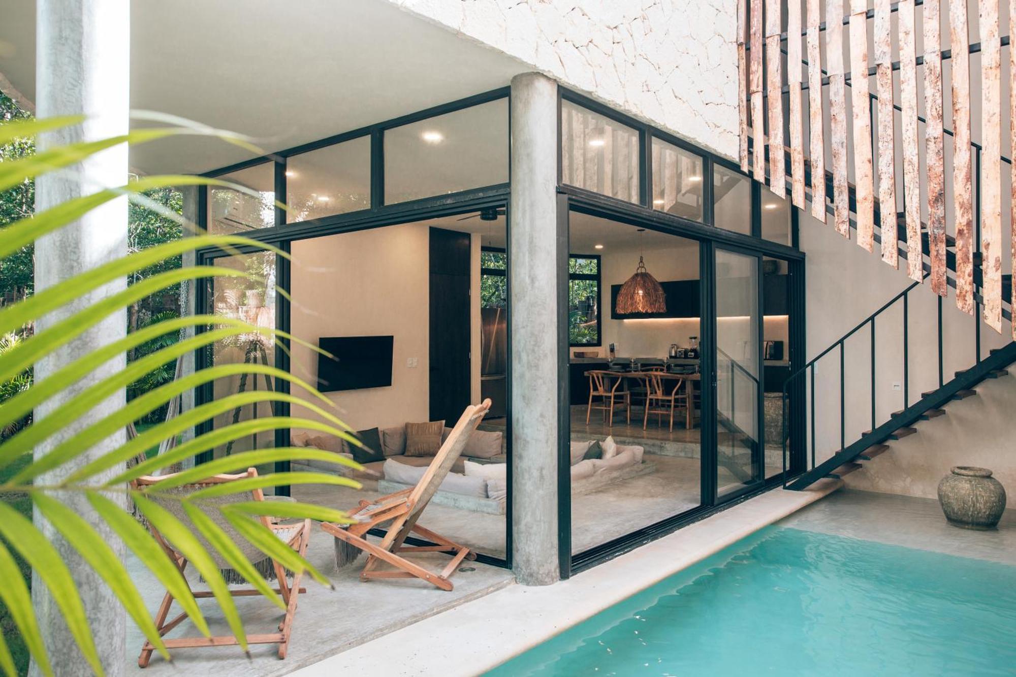 Luxury Jungle Villa-Pvt Pool -100Mbs- Concierge 8A Τουλούμ Εξωτερικό φωτογραφία