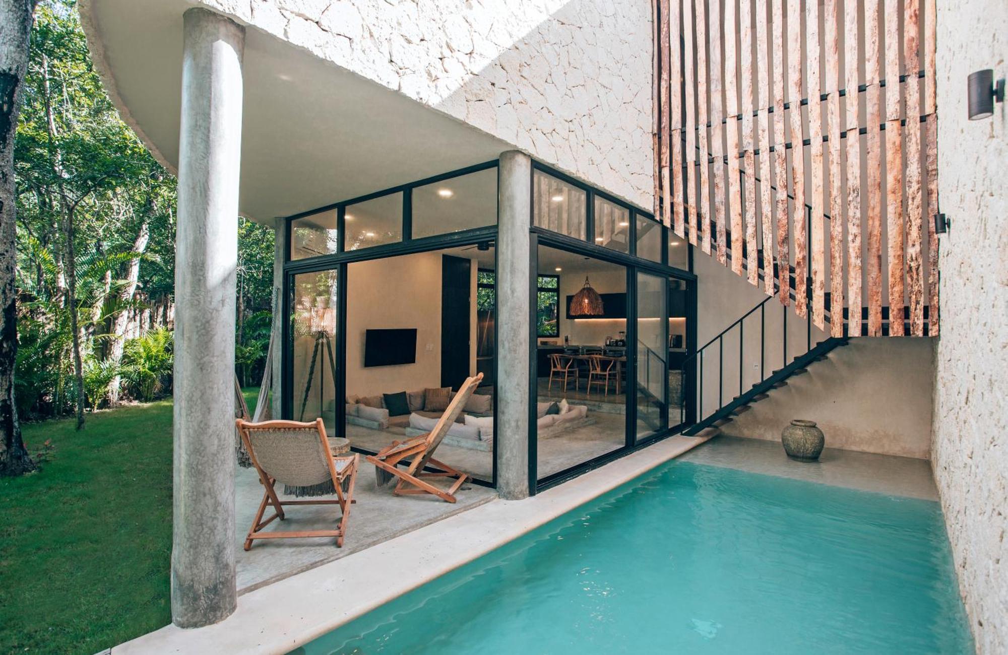 Luxury Jungle Villa-Pvt Pool -100Mbs- Concierge 8A Τουλούμ Εξωτερικό φωτογραφία